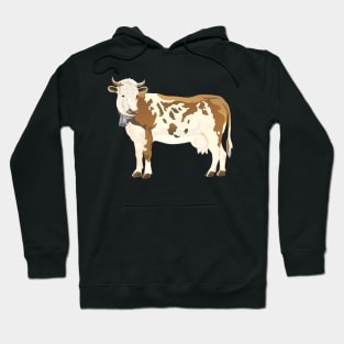 Brown Cow Hoodie